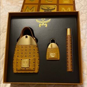 MCM Gold and Brown Fragrance Set.  🎄🌲